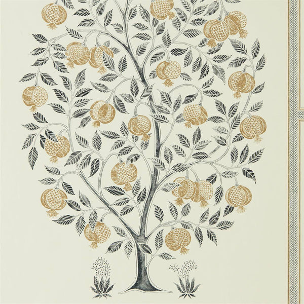 Anaar Tree Charcoal/Gold | Sanderson