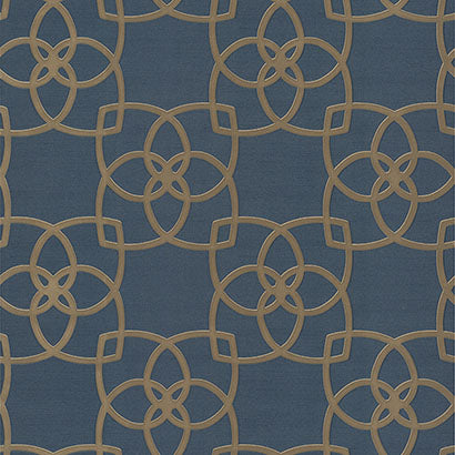 Antibes Gold Wallcovering | Jeffrey Stevens