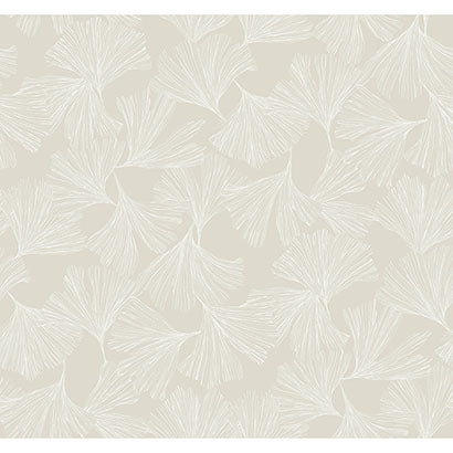 Cape Henlopen Cream Wallcovering | Jeffrey Stevens