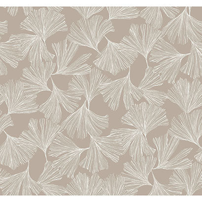 Lewes Cream Taupe Wallcovering | Jeffrey Stevens