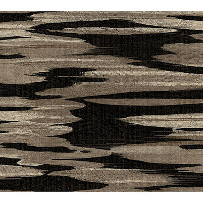 Noémi Nimbus Charcoal & Tan Wallcovering | Jeffrey Stevens