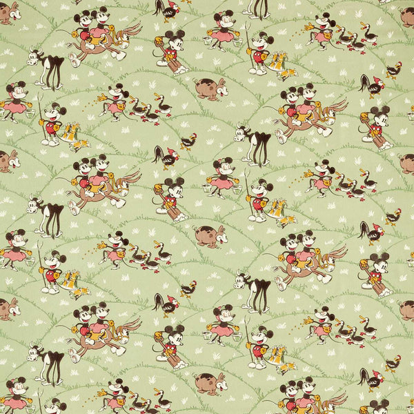 Mickey At The Farm Macaron Green | Sanderson