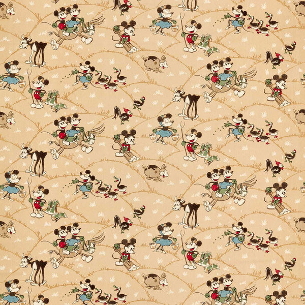 Mickey At The Farm Butterscotch | Sanderson