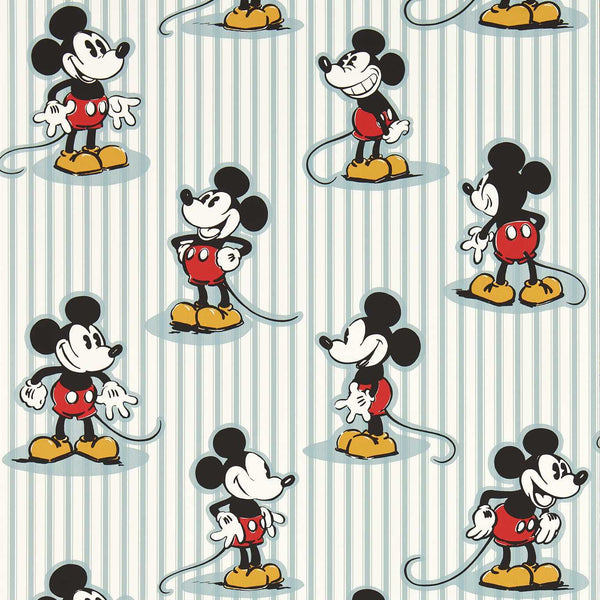 Mickey Stripe Sea Salt | Sanderson
