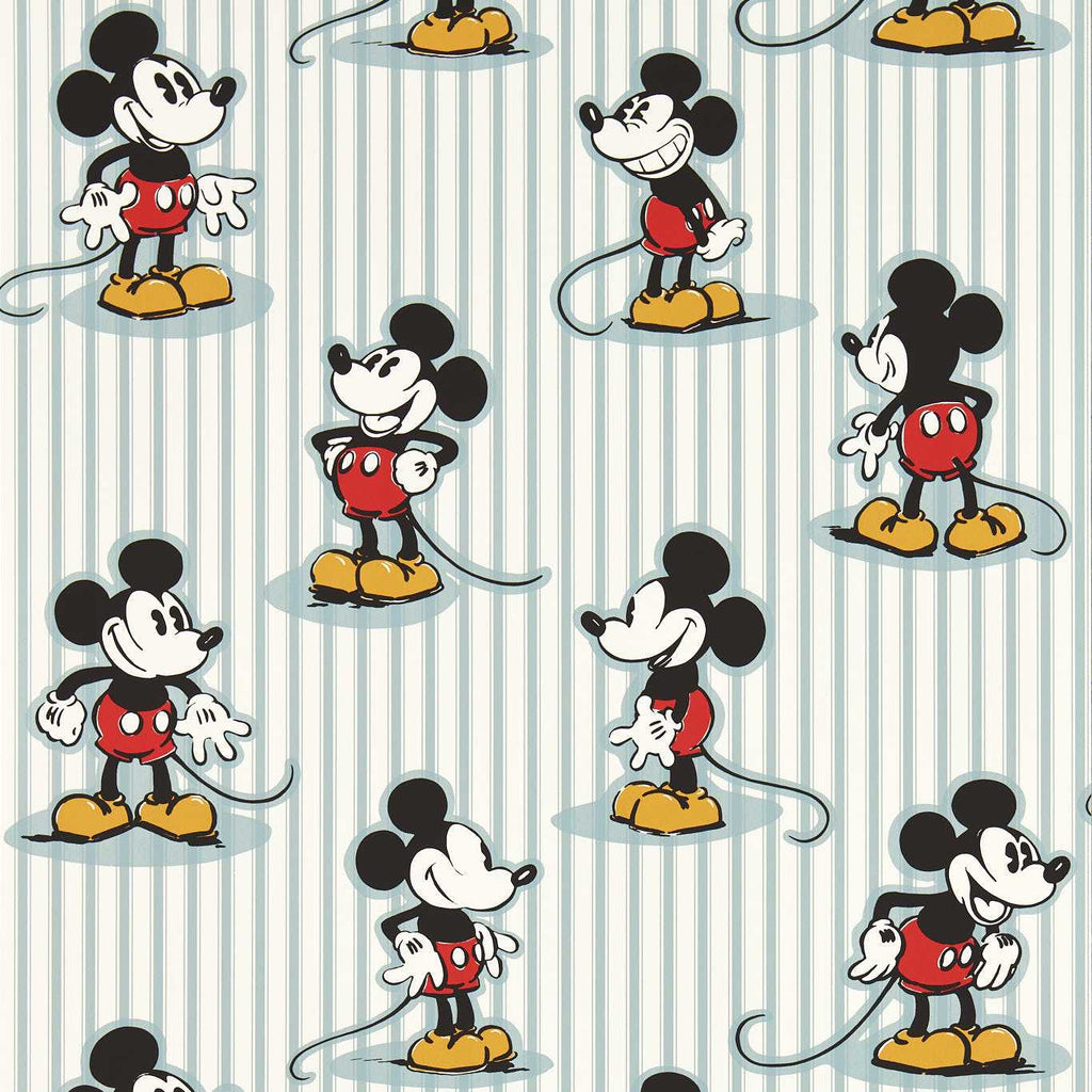 Mickey Stripe Sea Salt | Sanderson