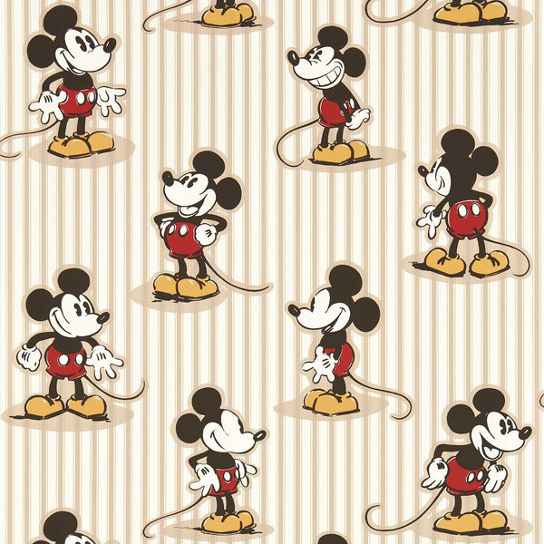 Mickey Stripe Peanut | Sanderson