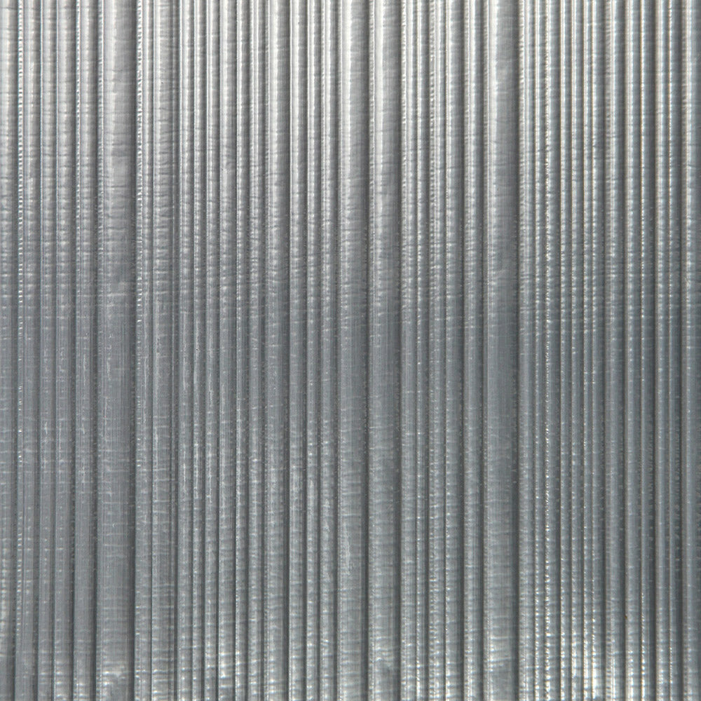 Ondulato - Silver Wallcovering | Phillipe Romano