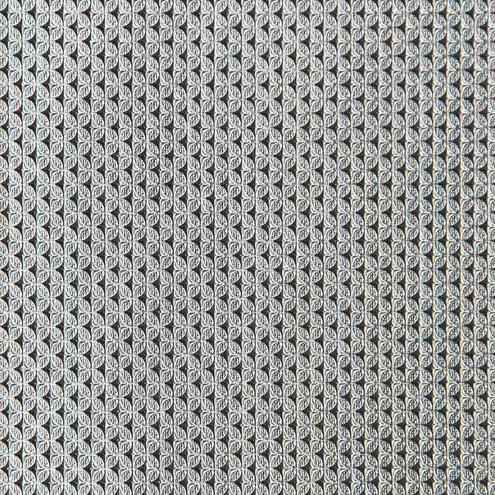 Sbalzato - Silver Wallcovering | Phillipe Romano