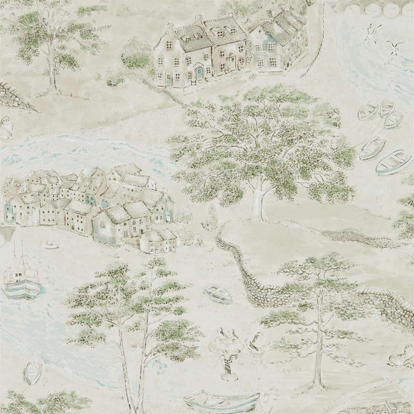 Sea Houses Green/Sand | Sanderson