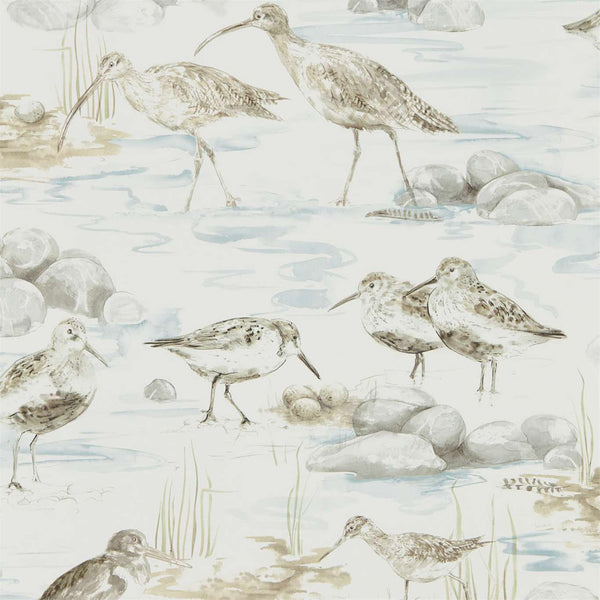 Estuary Birds Blue/Grey | Sanderson