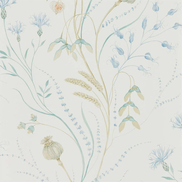 Summer Harvest Cornflower/Wheat | Sanderson
