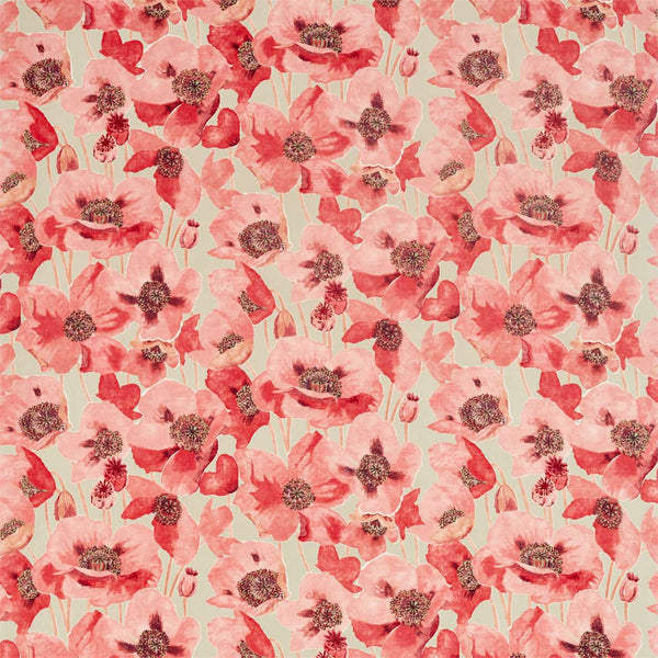 Embleton Claret/Linen | Sanderson