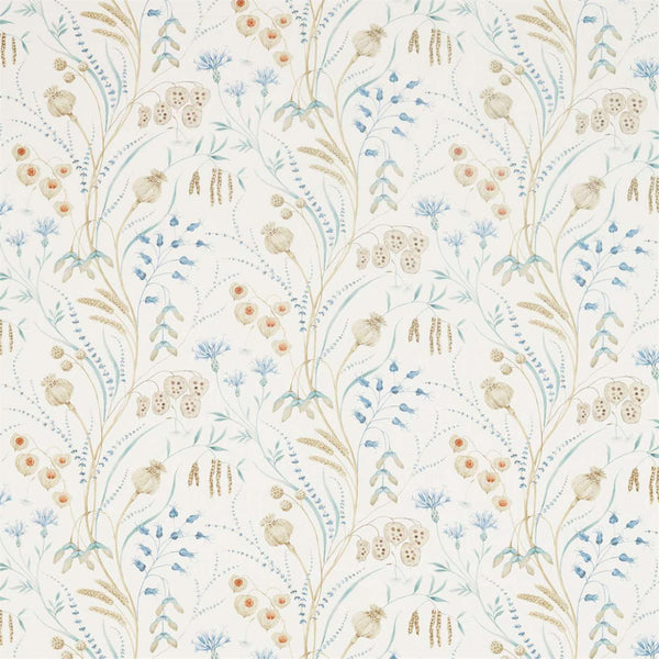 Summer Harvest Cornflower/Wheat | Sanderson