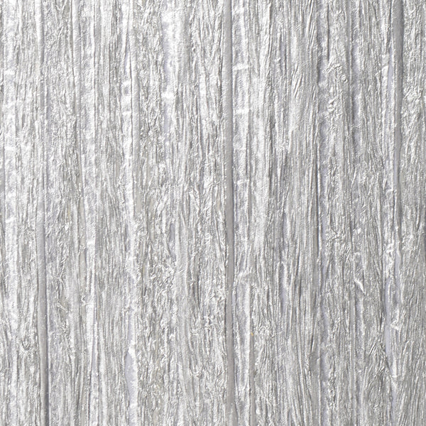 Bamboozle Metallic - Silver wallcovering | Donghia