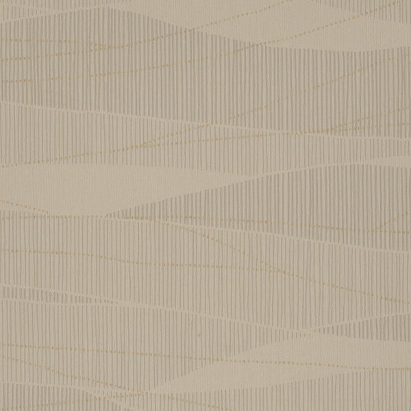 Madrid Curve Appeal Latte Wallcovering | Phillipe Romano