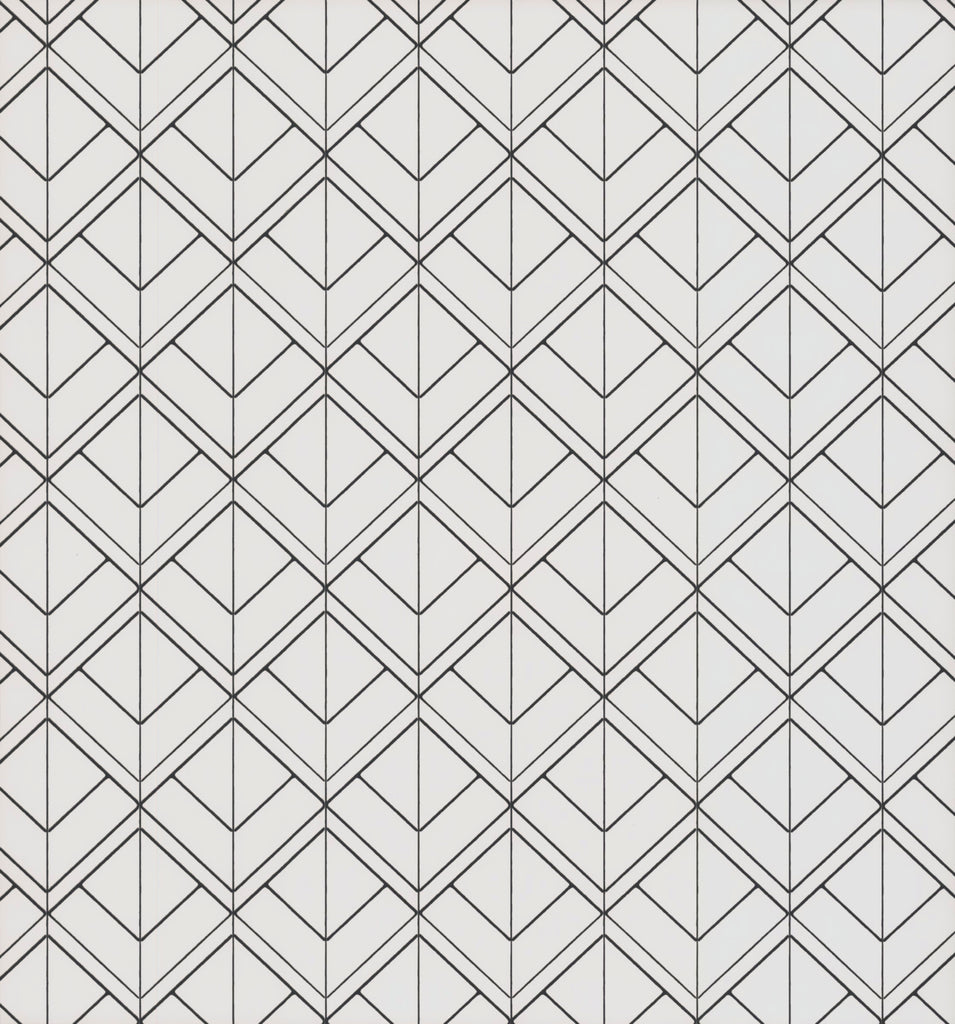 Madrid Borderline Carbon Wallcovering | Phillipe Romano
