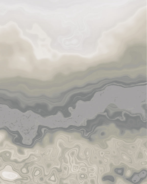 Rome Naturalist White Calcite Wallcovering | Phillipe Romano
