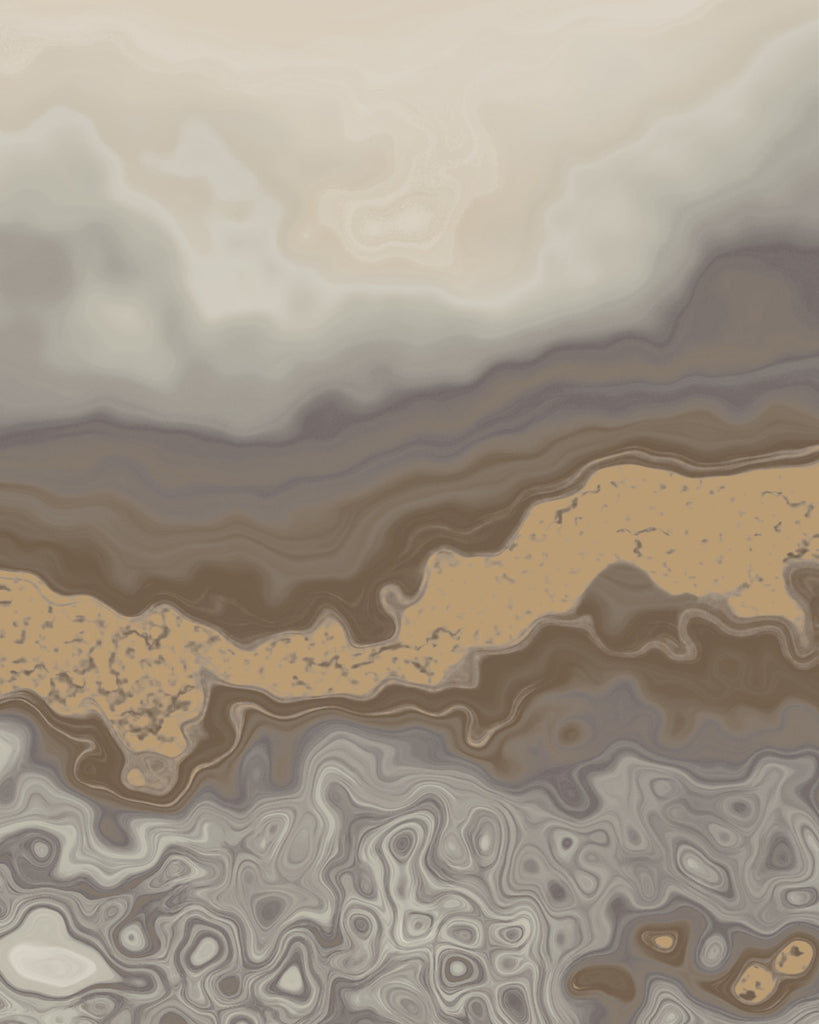 Rome Naturalist Pyrite Wallcovering | Phillipe Romano