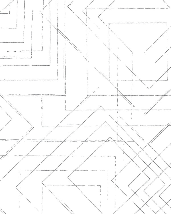 Rome Refract Ice Mist Wallcovering | Phillipe Romano