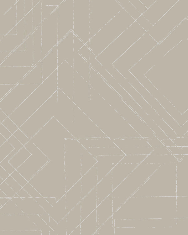 Rome Refract Desert Dune Wallcovering | Phillipe Romano