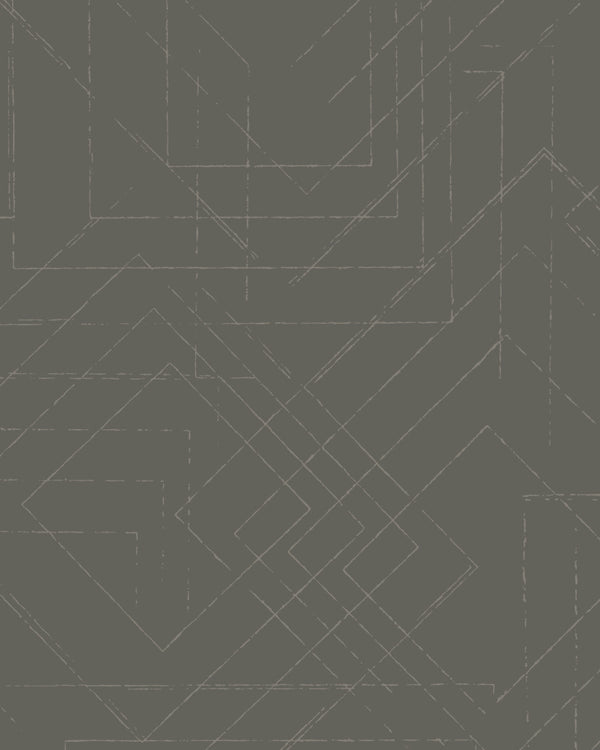 Rome Refract Ember Wallcovering | Phillipe Romano