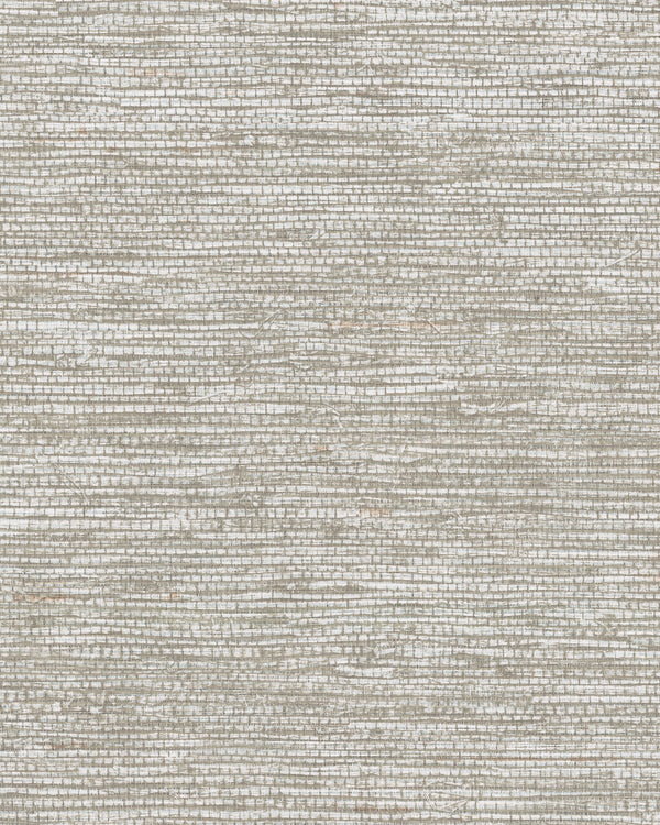 Rome Legend Weave Dove Wallcovering | Phillipe Romano