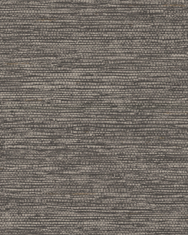 Rome Legend Weave Ash Wallcovering | Phillipe Romano