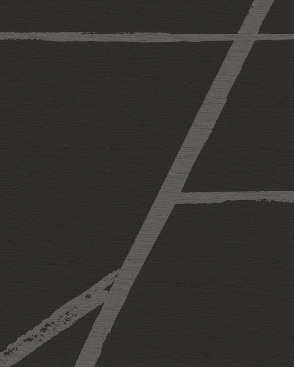 Rome Matrix Onyx Wallcovering | Phillipe Romano