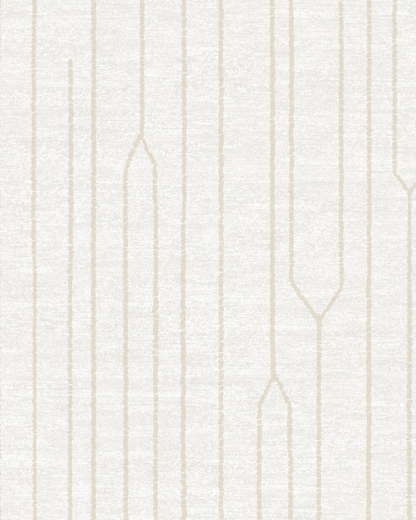 Rome Newport Dove Wallcovering | Phillipe Romano