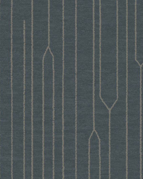 Rome Newport Ink Wallcovering | Phillipe Romano