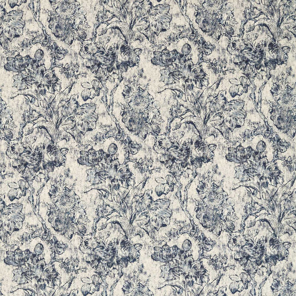 Fringed Tulip Toile Woad | Sanderson