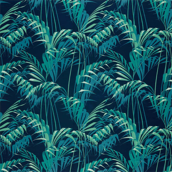 Palm House Ink/Teal | Sanderson