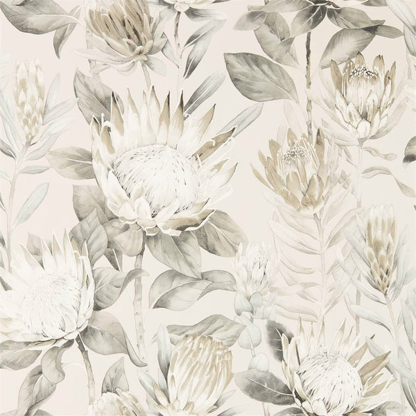 King Protea Linen/Mica | Sanderson