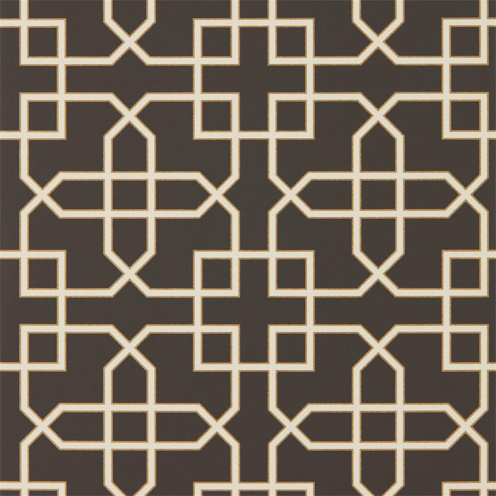 Hampton Trellis Charcoal | Sanderson