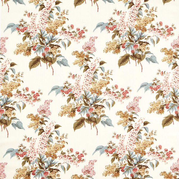 Delphinium & Lilac Madder Rose/Sepia | Sanderson