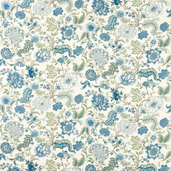 Salisbury Jacobean Tetbury Blue | Sanderson