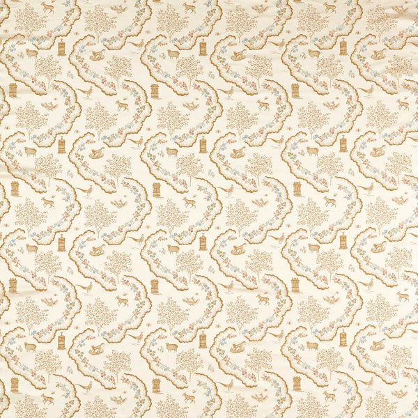 Wildflower Meadow Brocade Pearl | Sanderson