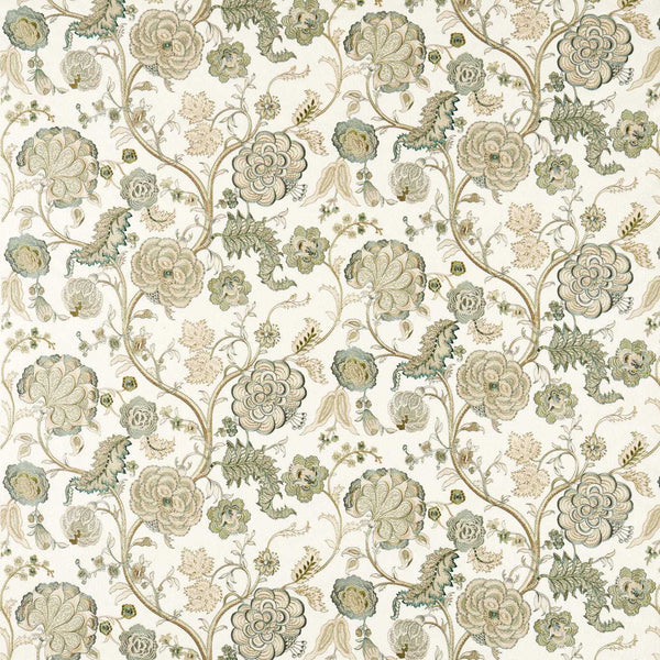 Salisbury Embroidery Yew Green | Sanderson