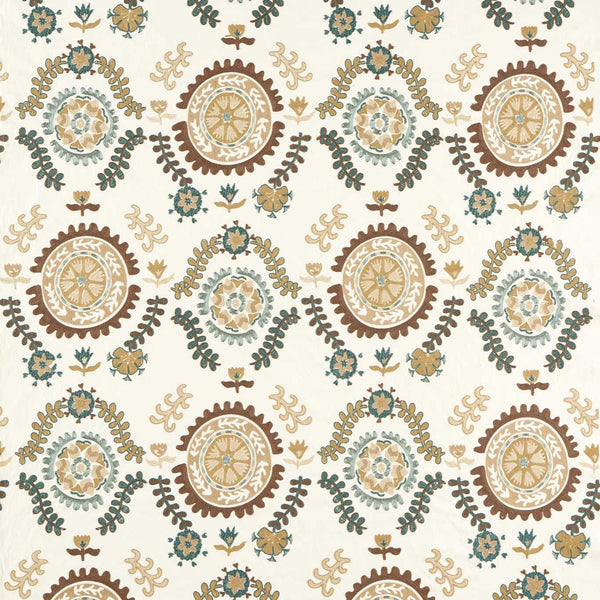 Annabel`S Suzani Embroidery Mineral/Gritstone | Sanderson