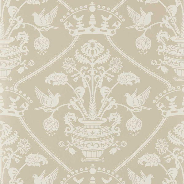 Highgrove Damask Gritstone | Sanderson