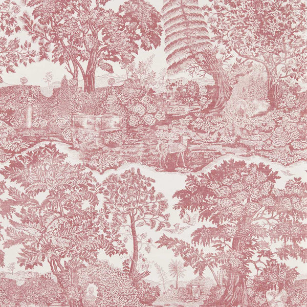 Highgrove Toile Madder Rose | Sanderson