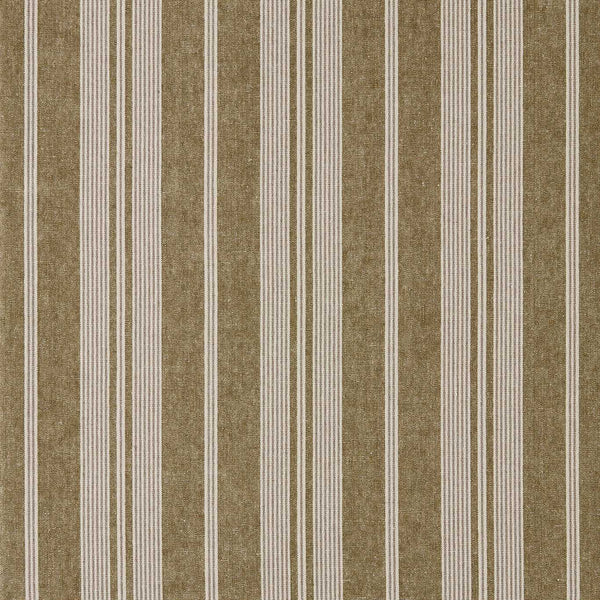 Amberley Stripe Meadow Moss | Sanderson