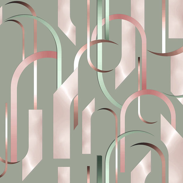 Arch Pink DI 3301-2, Roll Vinyl Wallcoverings | Tres Tintas