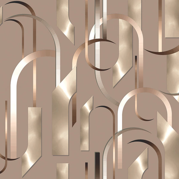 Arch Brown DI 3301-3, Roll Vinyl Wallcoverings | Tres Tintas
