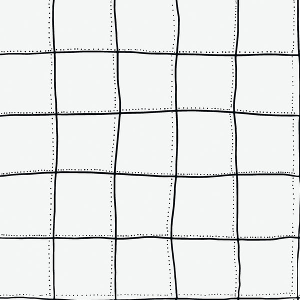 Squares Black DI 3308-1, Roll Vinyl Wallcoverings | Tres Tintas