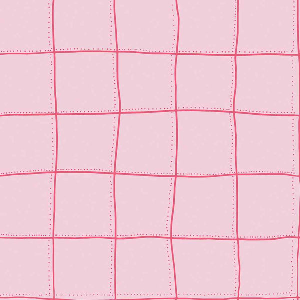 Squares Pink DI 3308-2, Roll Vinyl Wallcoverings | Tres Tintas