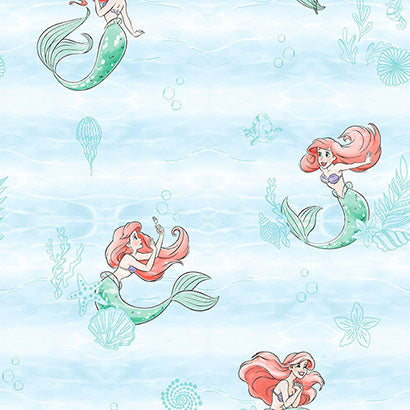 Disney The Little Mermaid Swim Wallpaper | Jeffrey Stevens