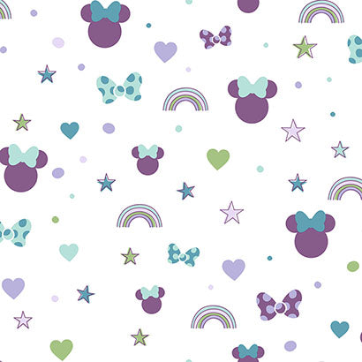 Disney Minnie Mouse Rainbow Wallpaper | Jeffrey Stevens