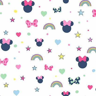 Disney Minnie Mouse Rainbow Wallpaper | Jeffrey Stevens