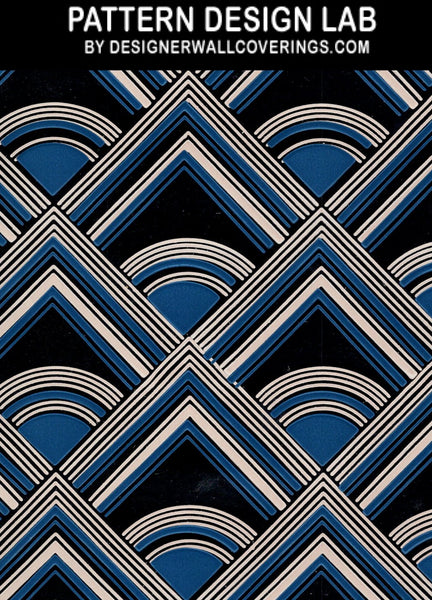 Rainbow of  Authentic 1970s Wallpaper Designs - Designer Wallcoverings and Fabrics